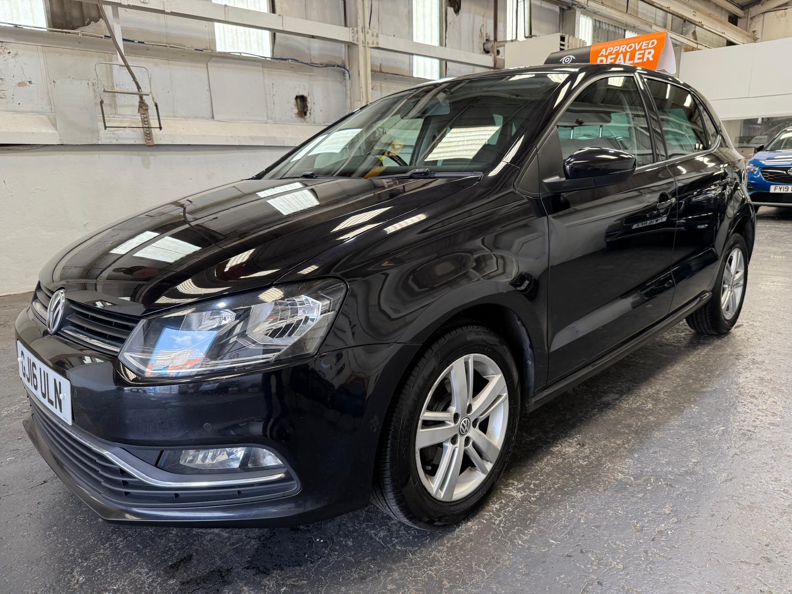 Volkswagen Polo 1.0 BlueMotion Tech Match Hatchback 5dr Petrol Manual Euro 6 (s/s) (60 ps)