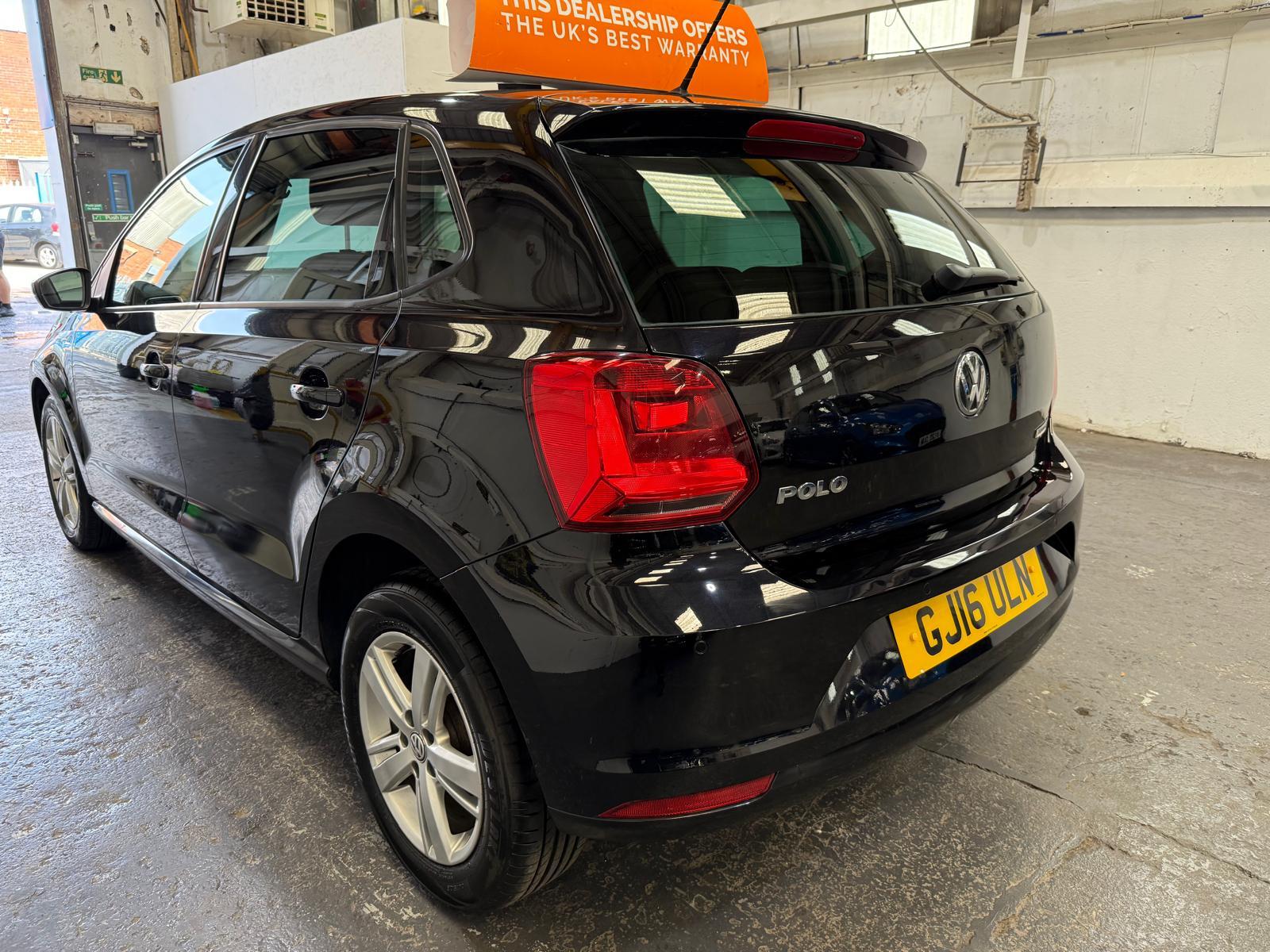Volkswagen Polo 1.0 BlueMotion Tech Match Hatchback 5dr Petrol Manual Euro 6 (s/s) (60 ps)