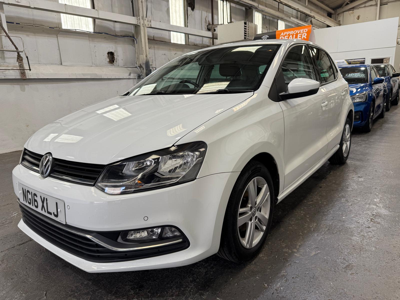 Volkswagen Polo 1.0 BlueMotion Tech Match Hatchback 5dr Petrol Manual Euro 6 (s/s) (60 ps)