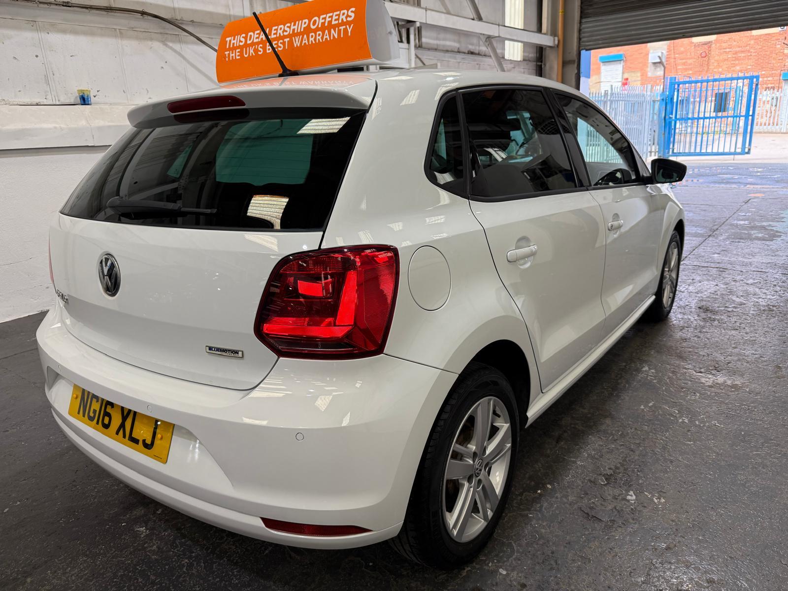 Volkswagen Polo 1.0 BlueMotion Tech Match Hatchback 5dr Petrol Manual Euro 6 (s/s) (60 ps)
