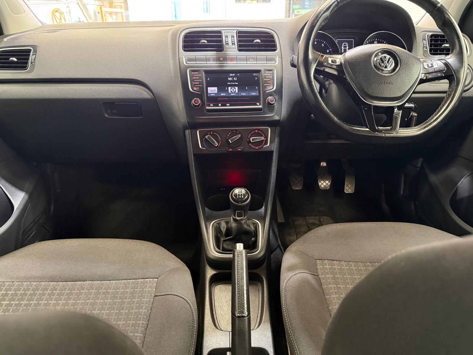 Volkswagen Polo 1.0 BlueMotion Tech Match Hatchback 5dr Petrol Manual Euro 6 (s/s) (60 ps)