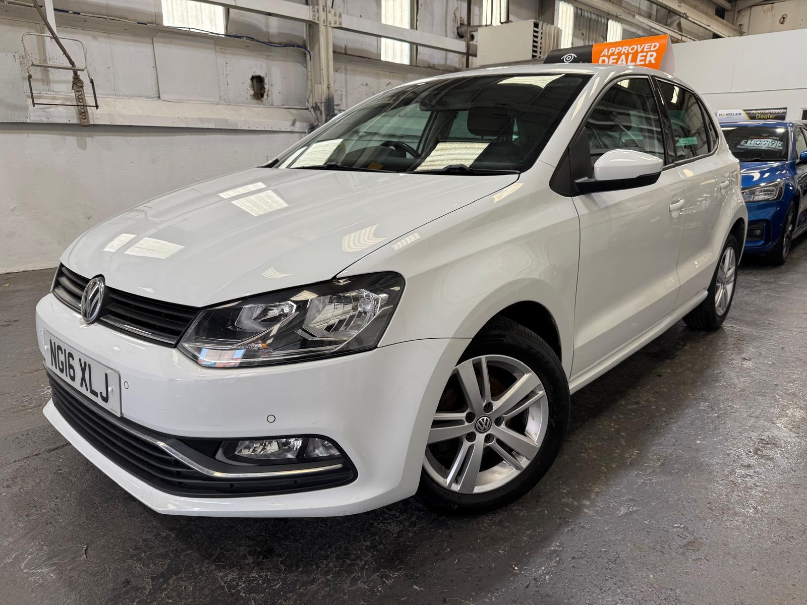 Volkswagen Polo 1.0 BlueMotion Tech Match Hatchback 5dr Petrol Manual Euro 6 (s/s) (60 ps)