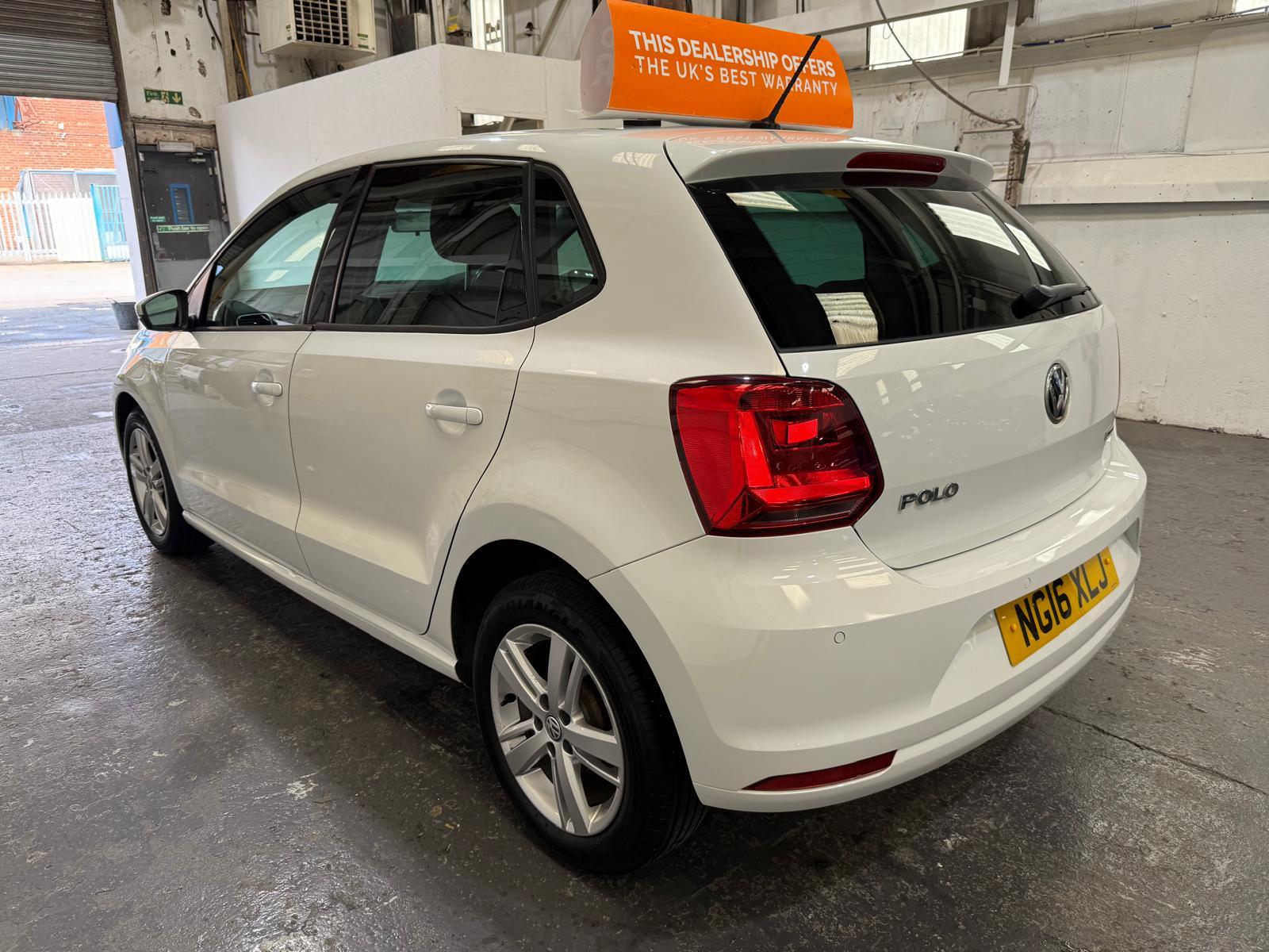 Volkswagen Polo 1.0 BlueMotion Tech Match Hatchback 5dr Petrol Manual Euro 6 (s/s) (60 ps)