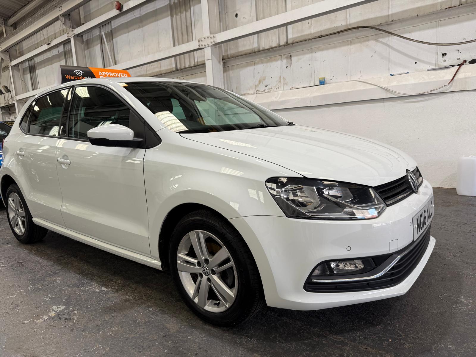 Volkswagen Polo 1.0 BlueMotion Tech Match Hatchback 5dr Petrol Manual Euro 6 (s/s) (60 ps)