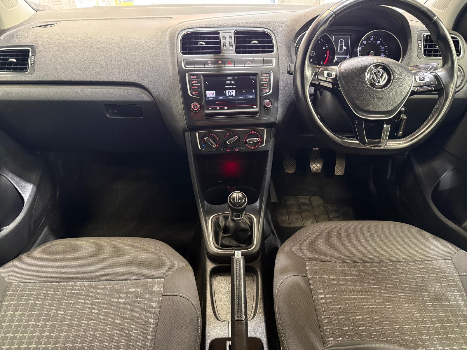 Volkswagen Polo 1.0 BlueMotion Tech Match Hatchback 5dr Petrol Manual Euro 6 (s/s) (60 ps)