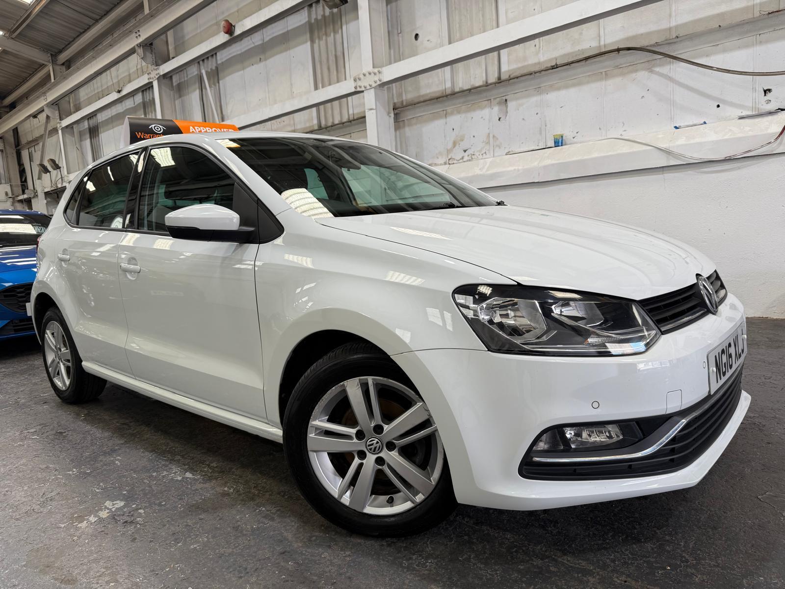 Volkswagen Polo 1.0 BlueMotion Tech Match Hatchback 5dr Petrol Manual Euro 6 (s/s) (60 ps)