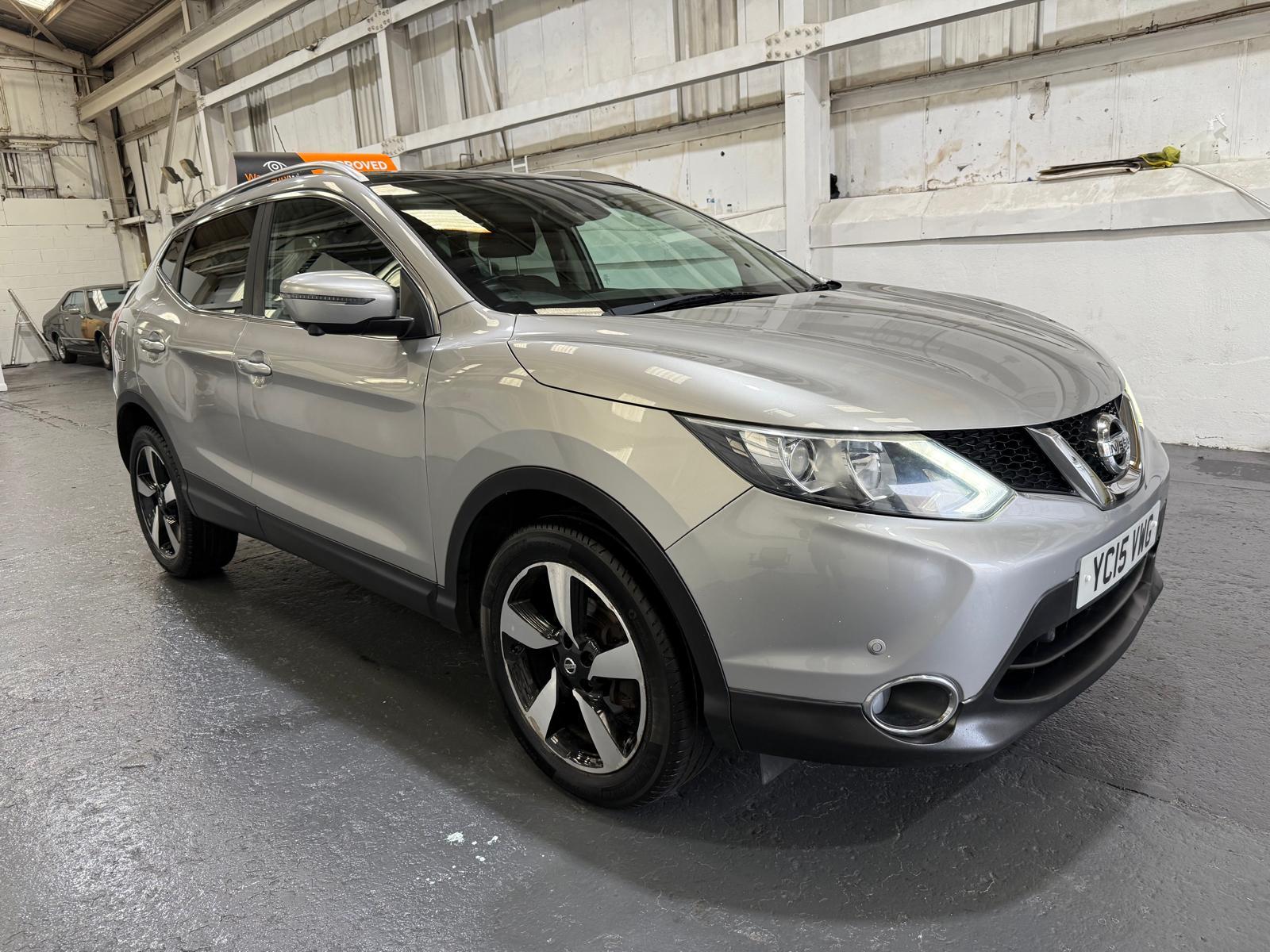 Nissan Qashqai 1.5 dCi n-tec+ SUV 5dr Diesel Manual 2WD Euro 5 (s/s) (110 ps)