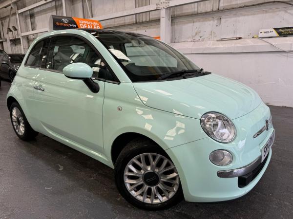 Fiat 500 1.2 Lounge Hatchback 3dr Petrol Manual Euro 6 (s/s) (69 bhp)
