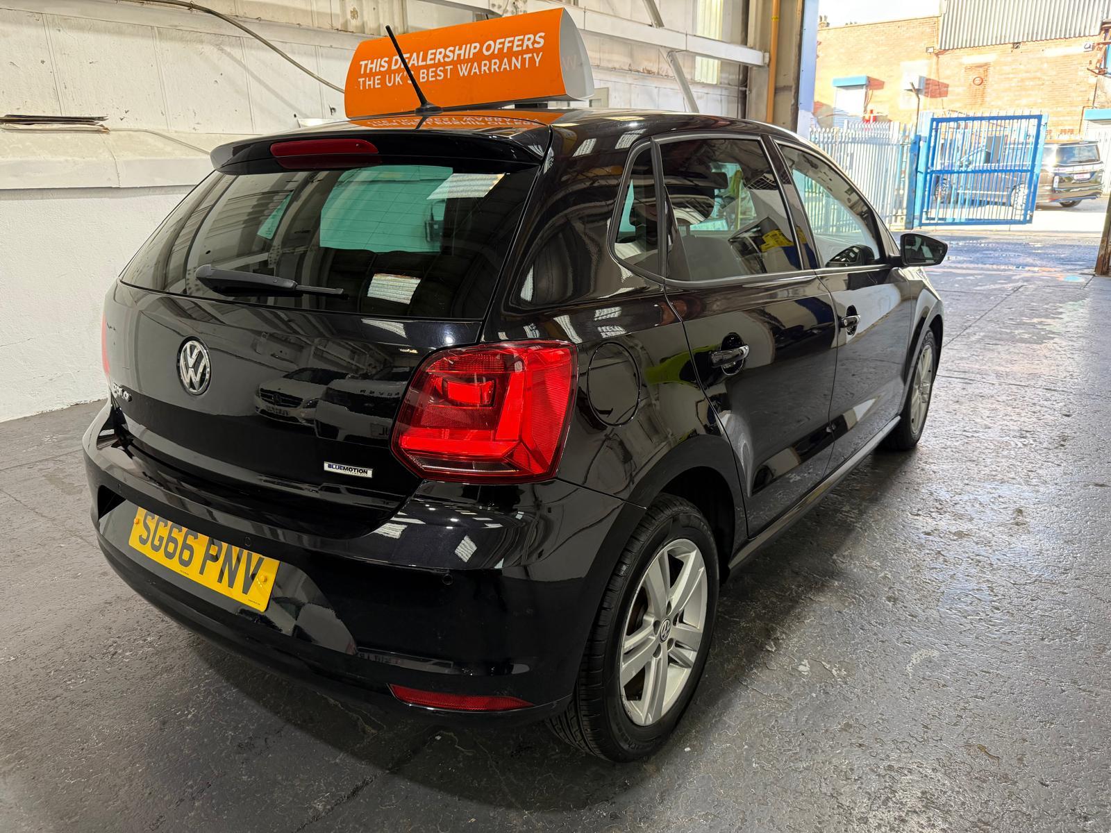 Volkswagen Polo 1.0 BlueMotion Tech Match Hatchback 5dr Petrol Manual Euro 6 (s/s) (60 ps)