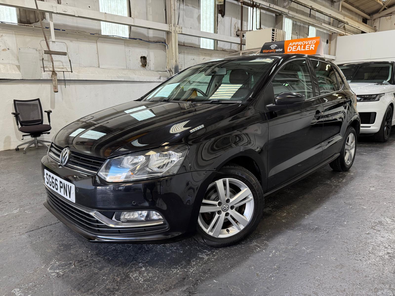 Volkswagen Polo 1.0 BlueMotion Tech Match Hatchback 5dr Petrol Manual Euro 6 (s/s) (60 ps)