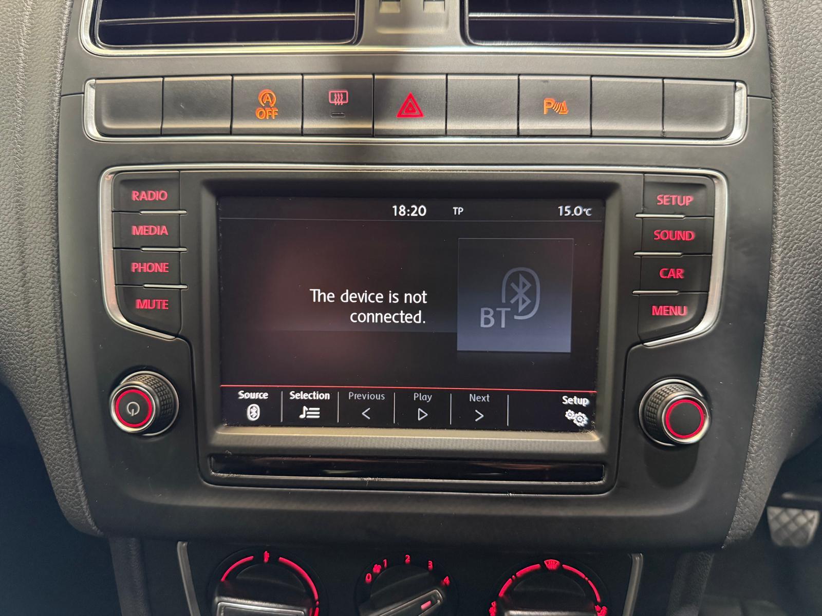 Volkswagen Polo 1.0 BlueMotion Tech Match Hatchback 5dr Petrol Manual Euro 6 (s/s) (60 ps)