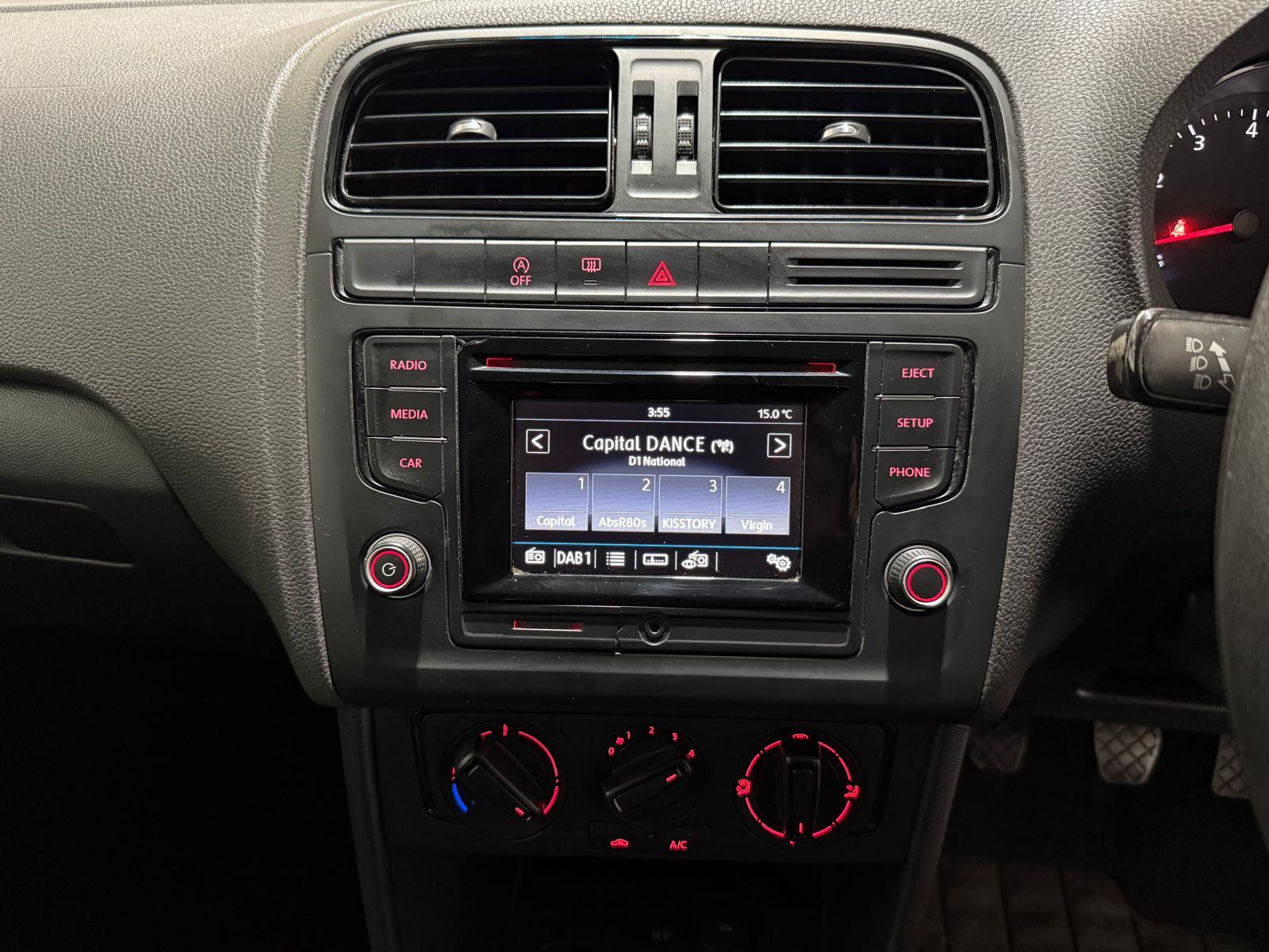 Volkswagen Polo 1.0 BlueMotion Tech S Hatchback 5dr Petrol Manual Euro 6 (s/s) (A/C) (60 ps)